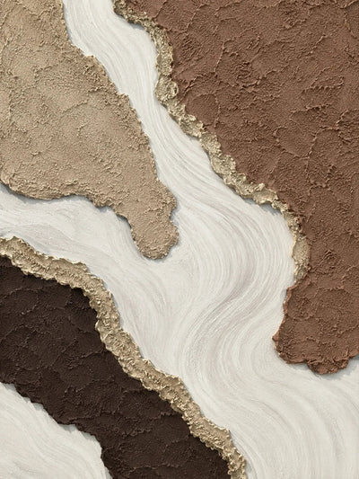 Original artwork view of Canyon Flow Textured Wall Art | Olyrel