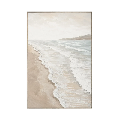 Pale Shore Coastal Wall Art | Olyrel