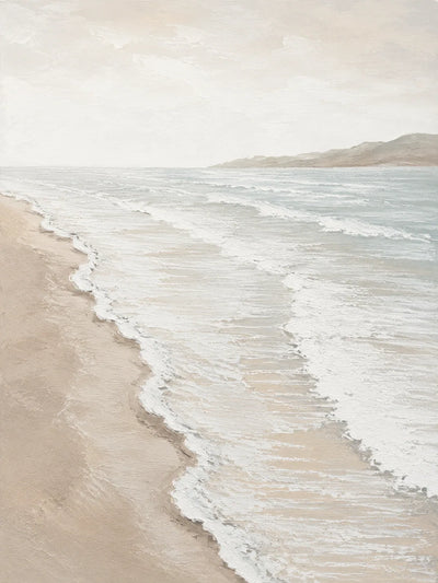 Pale Shore Coastal Wall Art lifestyle view 2 | Olyrel