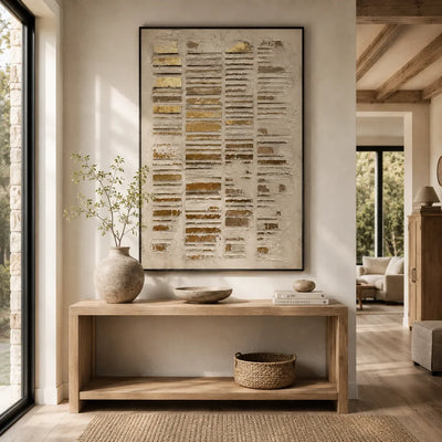 Gilded Column Relief Wall Art lifestyle view 3 | Olyrel